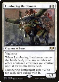 Lumbering Battlement - Foil
