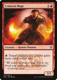 Crimson Mage - Foil