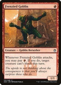 Frenzied Goblin - Foil