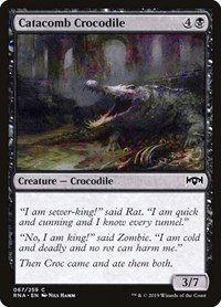 Catacomb Crocodile - Foil