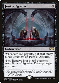 Font of Agonies - Foil