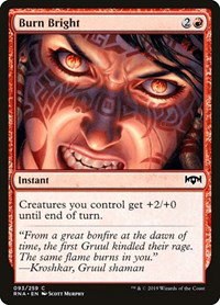 Burn Bright - Foil