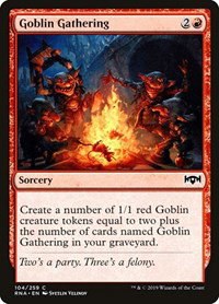 Goblin Gathering - Foil