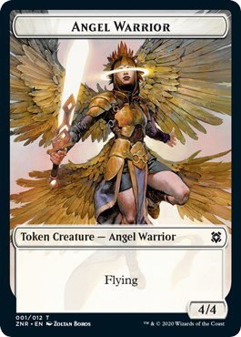 Angel Warrior Token - Normal Angel Warrior Token