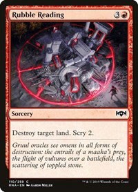 Rubble Reading - Foil