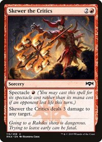 Skewer the Critics - Foil