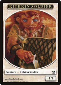 Kithkin Soldier Token - Normal Kithkin Soldier Token