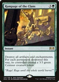 Rampage of the Clans - Foil