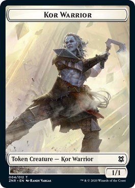 Kor Warrior Token - Normal Kor Warrior Token