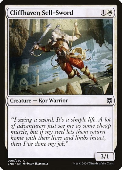 Cliffhaven Sell-Sword - Normal Cliffhaven Sell Sword
