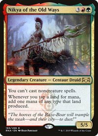 Nikya of the Old Ways - Foil