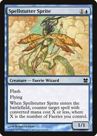 Spellstutter Sprite - Foil