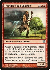 Thundercloud Shaman - Foil
