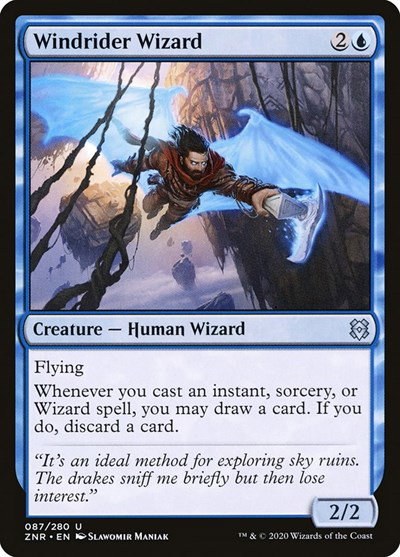 Windrider Wizard - Foil