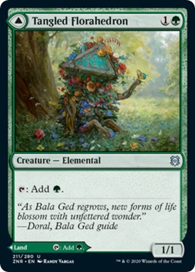 Tangled Florahedron - Foil