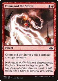 Command the Storm - Foil
