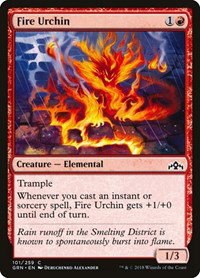 Fire Urchin - Foil