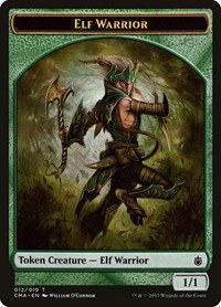 Elf Warrior Token - Normal Elf Warrior Token