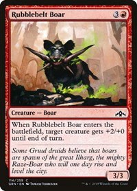 Rubblebelt Boar - Foil