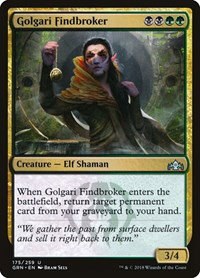 Golgari Findbroker - Foil