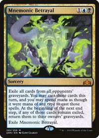 Mnemonic Betrayal - Foil