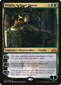 Vraska, Golgari Queen - Foil
