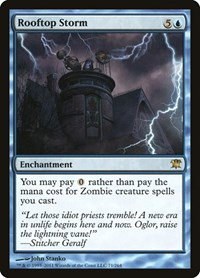 Rooftop Storm - Foil