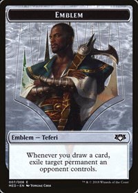 Emblem - Teferi, Hero of Dominaria