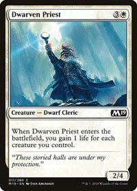 Dwarven Priest - Foil
