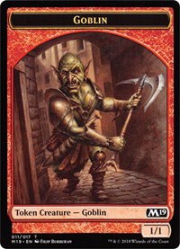 Goblin // Thopter Double-Sided Token