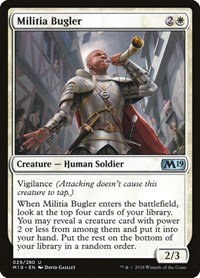 Militia Bugler - Foil