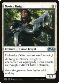 Novice Knight - Foil