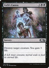 Lich's Caress - Foil