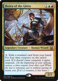 Jhoira of the Ghitu - Foil