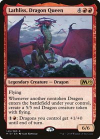Lathliss, Dragon Queen - Foil