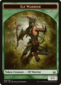 Elf Warrior Token - Normal Elf Warrior Token