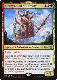 Klothys, God of Destiny - Foil
