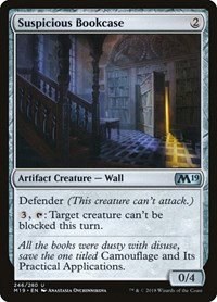 Suspicious Bookcase - Foil
