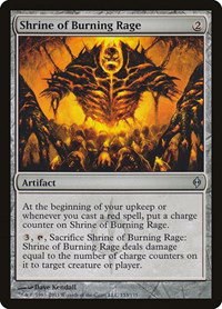 Shrine of Burning Rage - Foil