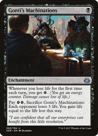 Gonti's Machinations - Foil