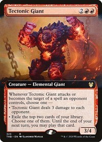Tectonic Giant - Foil