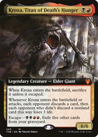 Kroxa, Titan of Death's Hunger - Foil