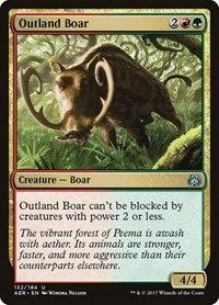 Outland Boar - Foil