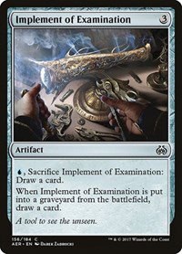 Implement of Examination - Foil