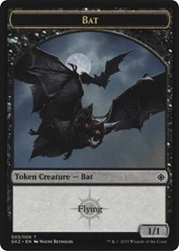 Bat // Spirit (010) Double-Sided Token