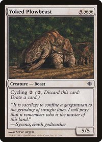 Yoked Plowbeast - Foil