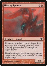 Hissing Iguanar - Foil