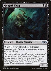 Golgari Thug - Foil