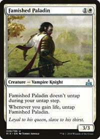 Famished Paladin - Foil