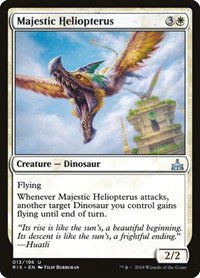 Majestic Heliopterus - Foil